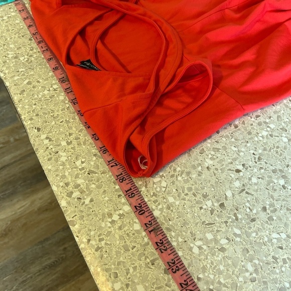 CITY CHIC- Strappy Halter Dress Summer Coral Midi Date Night Wedding
Guest 14 - Picture 8 of 8